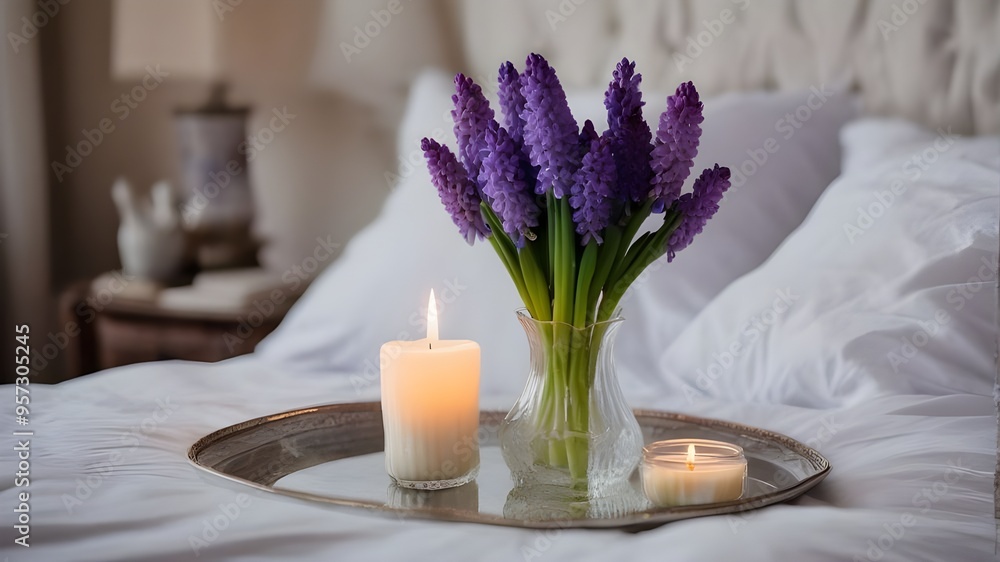 hyacinth on the bed hyacinth on the bed