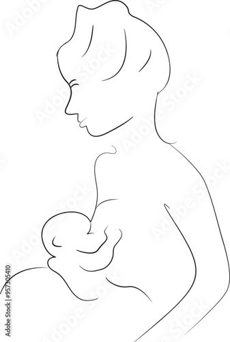 Custom minimalist family, fine single-line online drawing in black, gift for woman, gift for man, Mother with Baby 2 line art Digital Wall Art Ladies Choice Collection printable downloads, Trendy Wall