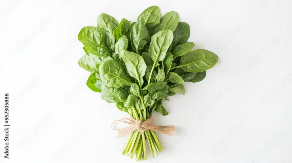 Obraz premium Fresh Spinach Bundle