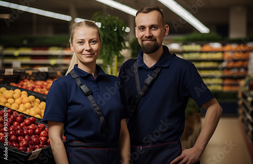 Friendly Grocery Store Personnel photo