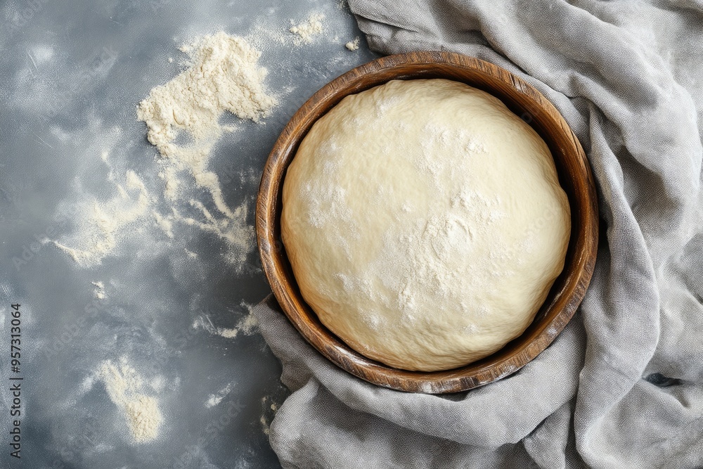 Homemade Dough Ready for Baking Homemade Dough Ready for Baking