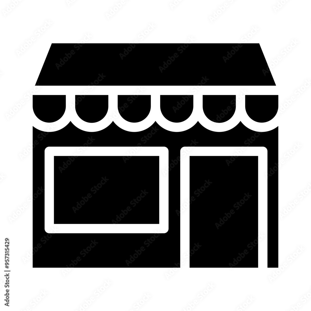 Parade Souvenir Vector Glyph Icon Design Parade Souvenir Vector Glyph Icon Design