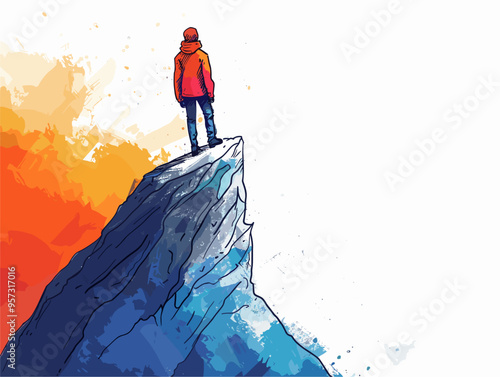 Determined Ascent: Embracing the Power of Willpower to Conquer Mountains and Achieve Freedom