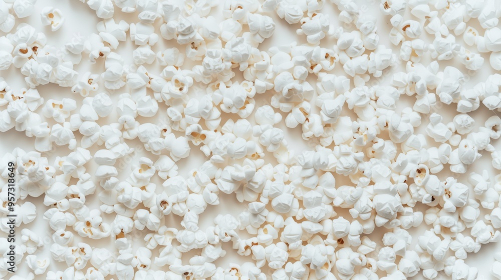 Classic snack for watching movies and cinema. Top view of popcorn texture. Popcorn background. Classic snack for watching movies and cinema. Top view of popcorn texture. Popcorn background.