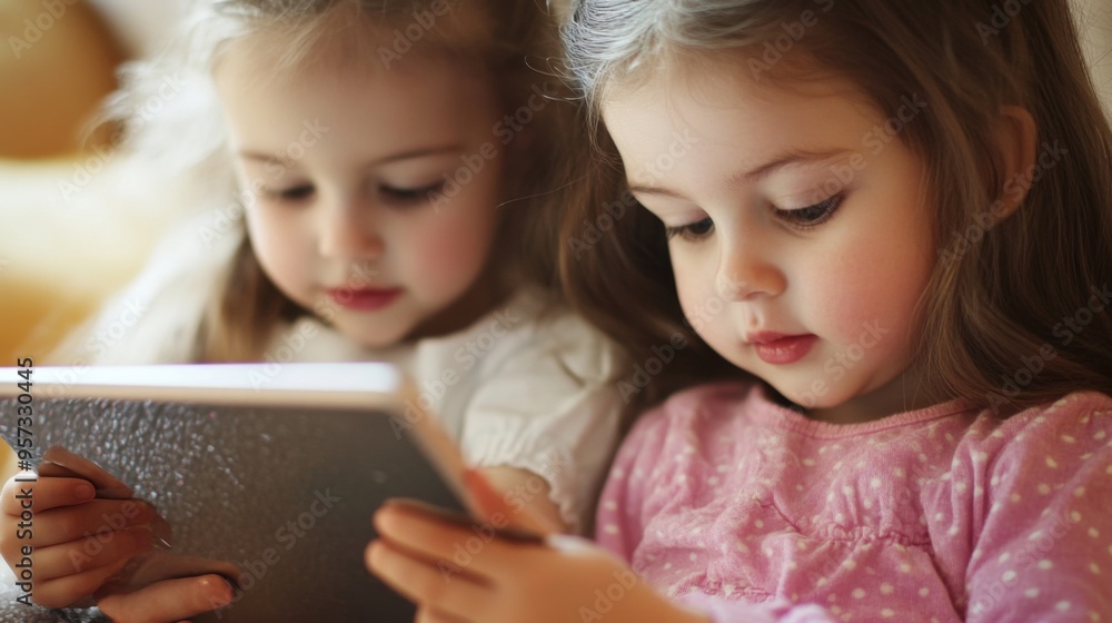 Children Engaged with Technology