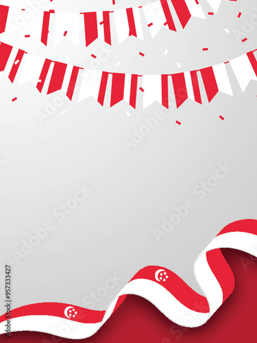SINGAPORE Background for Festivals and National Days Celebrations