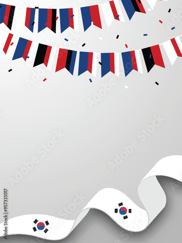 SOUTH KOREA Background for Festivals and National Days Celebrations