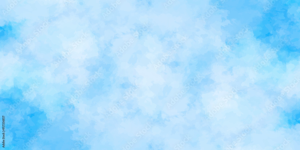 Abstract white and blue color frozen ice surface design background. soft sky blue watercolor sky and clouds, Light blue background with watercolor. gradient light white sky background with clouds. Abstract white and blue color frozen ice surface design background. soft sky blue watercolor sky and clouds, Light blue background with watercolor. gradient light white sky background with clouds.