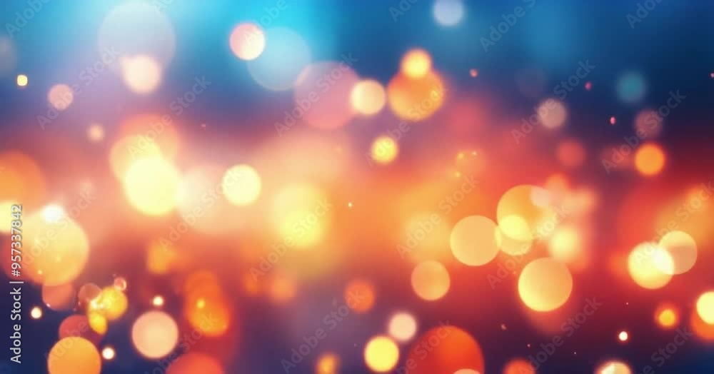 Abstract bokeh lights with soft background light illustration. New year, birthday, holidays celebration Abstract bokeh lights with soft background light illustration. New year, birthday, holidays celebration