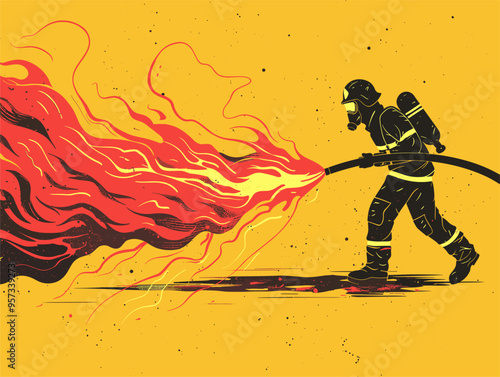Firefighter's Courageous Rescue: Heroism and Compassion in the Face of Adversity
