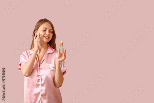 Pretty young woman with cos...