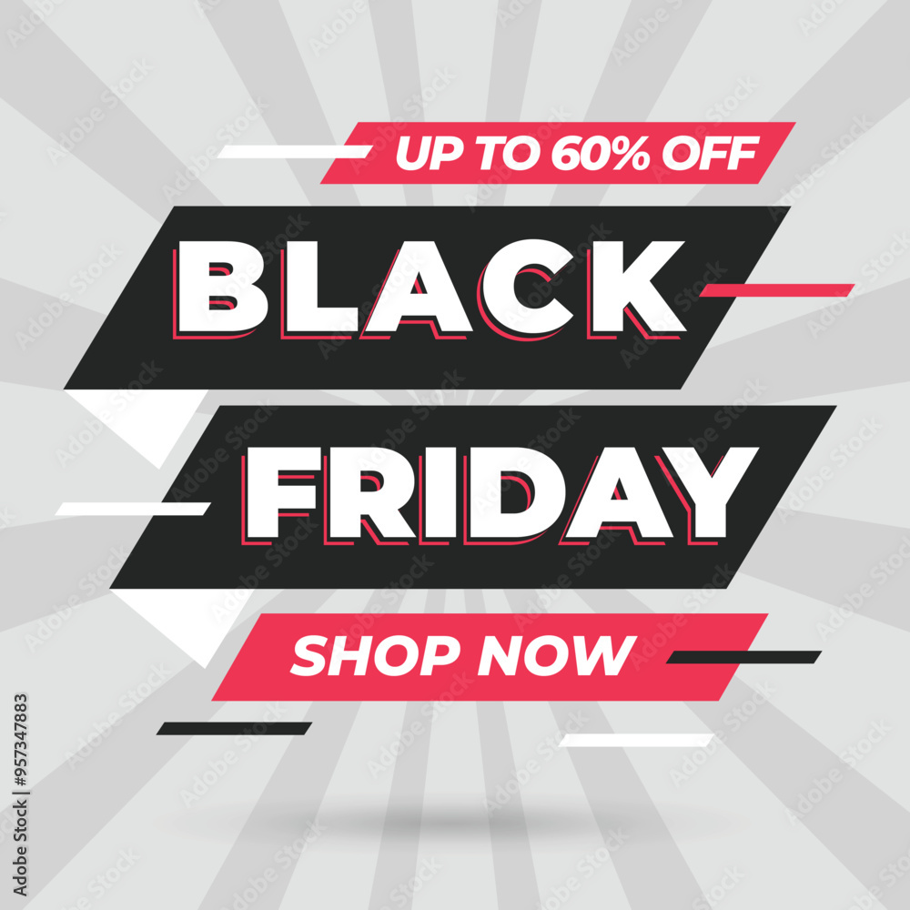 Modern Black Friday Super Sale Banner for Business Marketing Modern Black Friday Super Sale Banner for Business Marketing