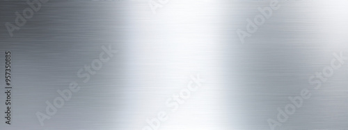 Brushed Stainless Steel Texture Background - Seamless Metallic Surface Pattern for Industrial, Modern Design, and Technology Concepts