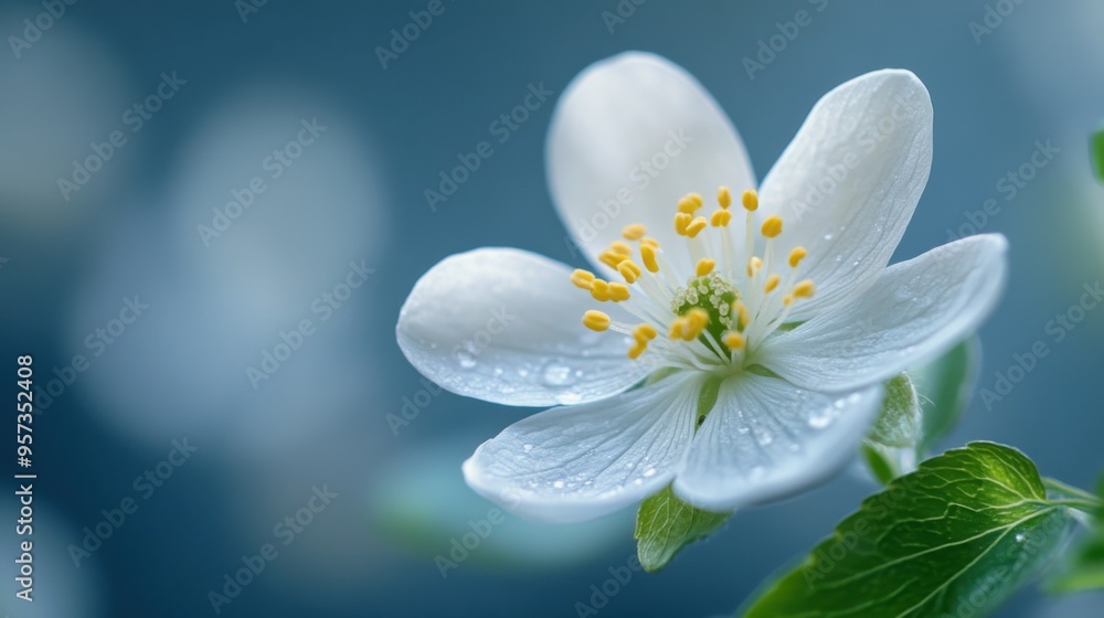 Close-up of a delicate flower in bloom Close-up of a delicate flower in bloom