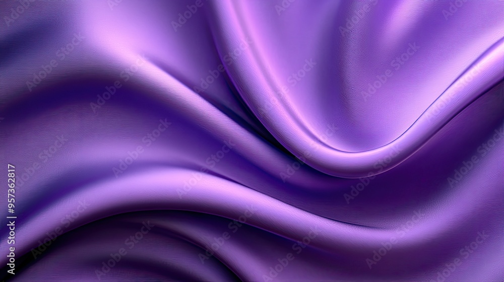 Obraz premium Abstract purple silk fabric background. Use for luxury, elegance, or fashion design projects.
