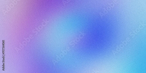 Smooth gradient blending purple and blue tones with a fine noise texture. This design creates a serene and calming backdrop suitable for various digital banners and creative projects.