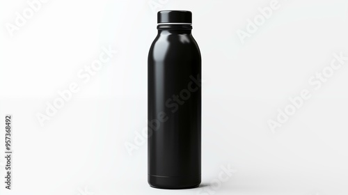 sport flask bottle water isolated