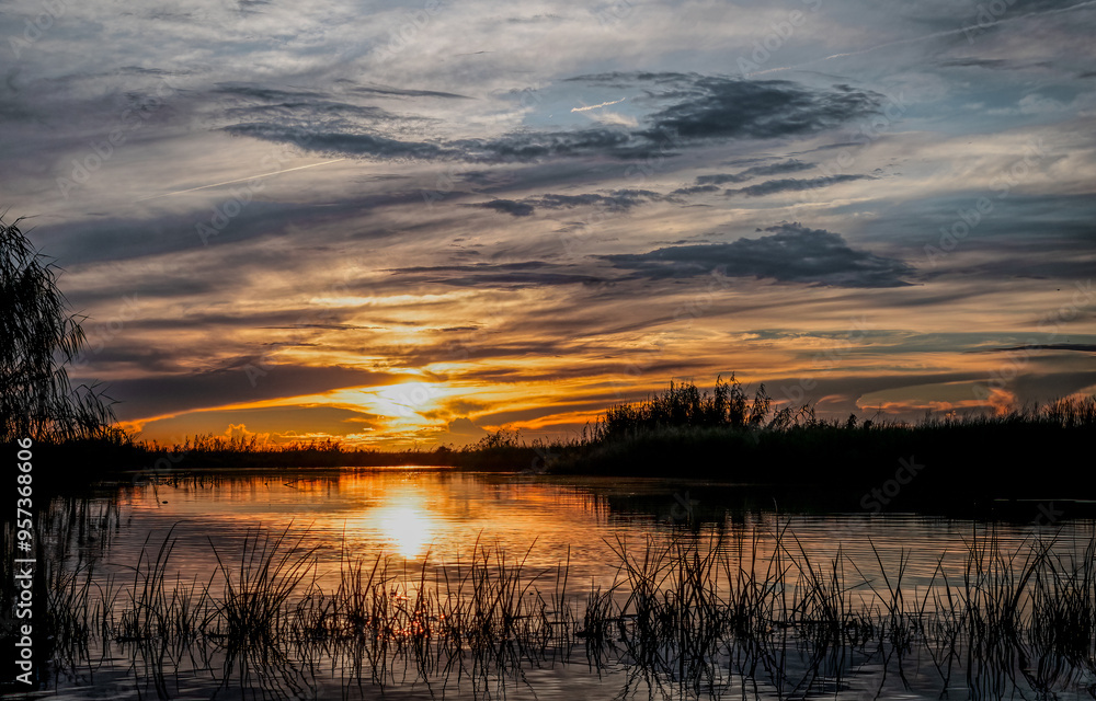 Evening Reflections in the Marsh Evening Reflections in the Marsh