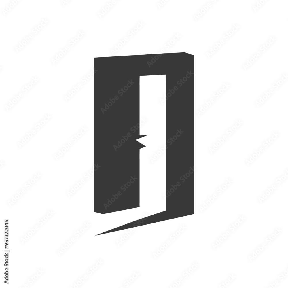 A Stylized Representation of a Doorway A Stylized Representation of a Doorway