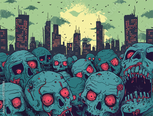 Zombie Horde's City Siege: A Doodle-Style Adventure in Survival and Resilience