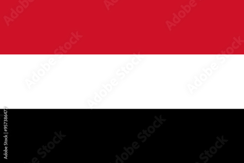National Flag Republic of Yemen - vector, tricolour or tricolor Free Download National Flag Republic of Yemen - vector, tricolour or tricolor - GFXLoad