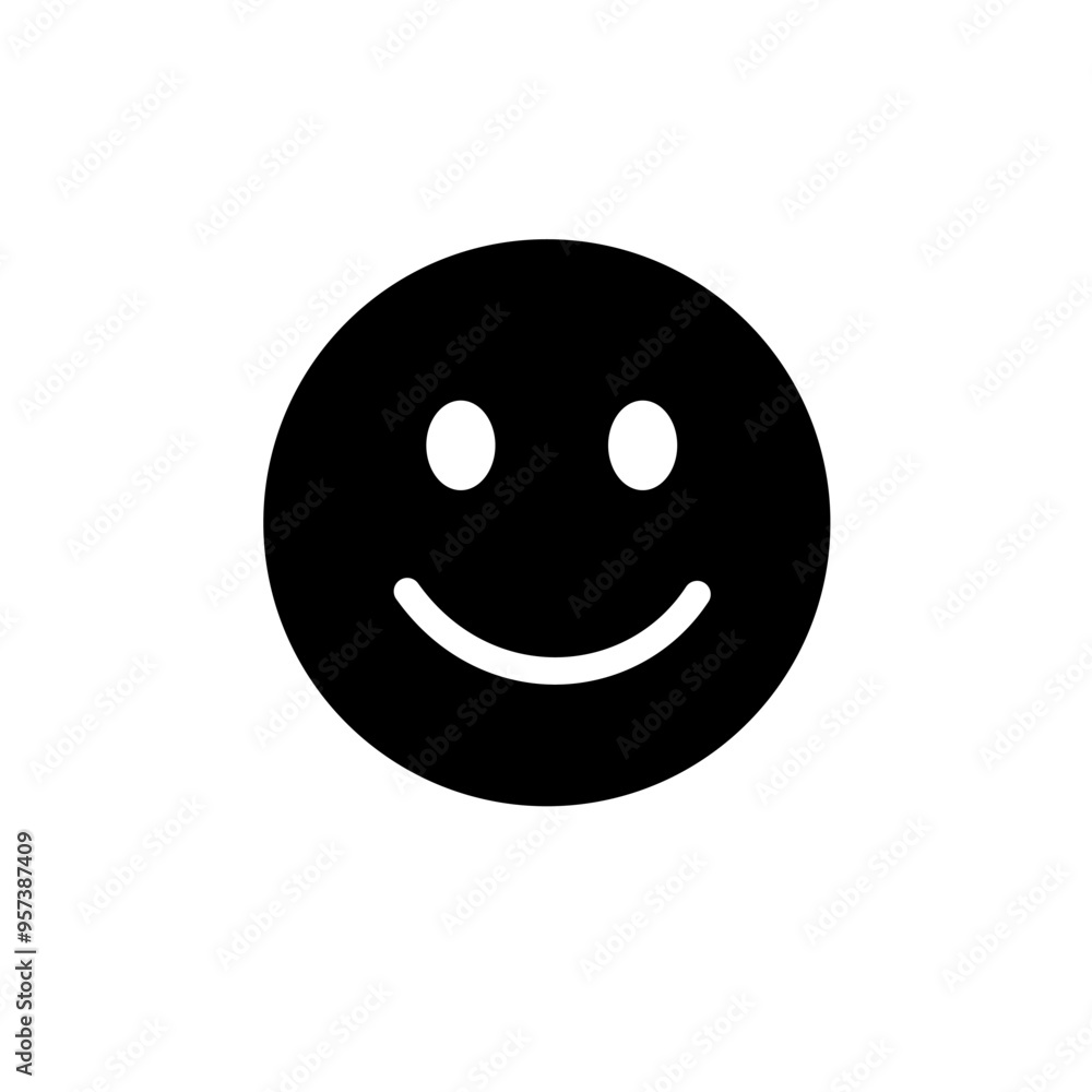 smile, smiling face - vector icon smile, smiling face - vector icon