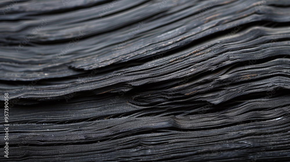Close-up of dark wavy wood texture with deep grain details. Natural black wood surface for banner or background. Ideal for design, web layouts, or marketing material with copy space.
Close-up of dark wavy wood texture with deep grain details. Natural black wood surface for banner or background. Ideal for design, web layouts, or marketing material with copy space.