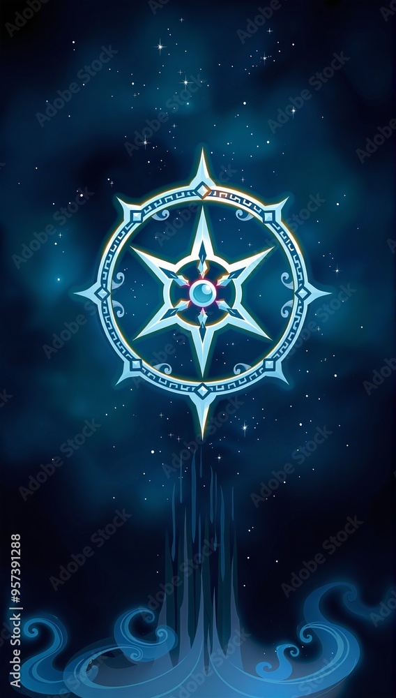 Fototapeta premium The Mystical Significance of Viking Symbols and Runes in Icelandic Heritage