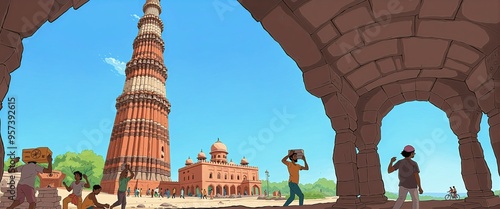 A Cultural Landmark of India's Architectural Heritage photo