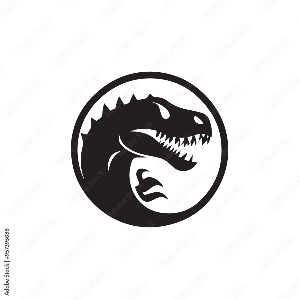 dinosaur in cartoon, doodle style . Image for t-shirt, web, mobile apps and ui. Isolated 2d vector illustration in logo, icon, sketch style, Eps 10, black and white. AI Generative dinosaur in cartoon, doodle style . Image for t-shirt, web, mobile apps and ui. Isolated 2d vector illustration in logo, icon, sketch style, Eps 10, black and white. AI Generative