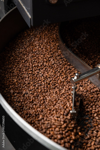 coffee roaster detail