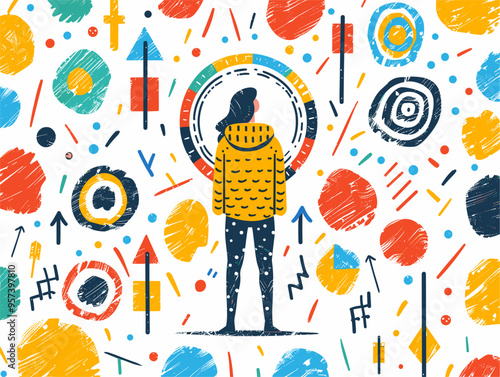Sharp Aim: Precision and Skill Training in a Cartoon Doodle