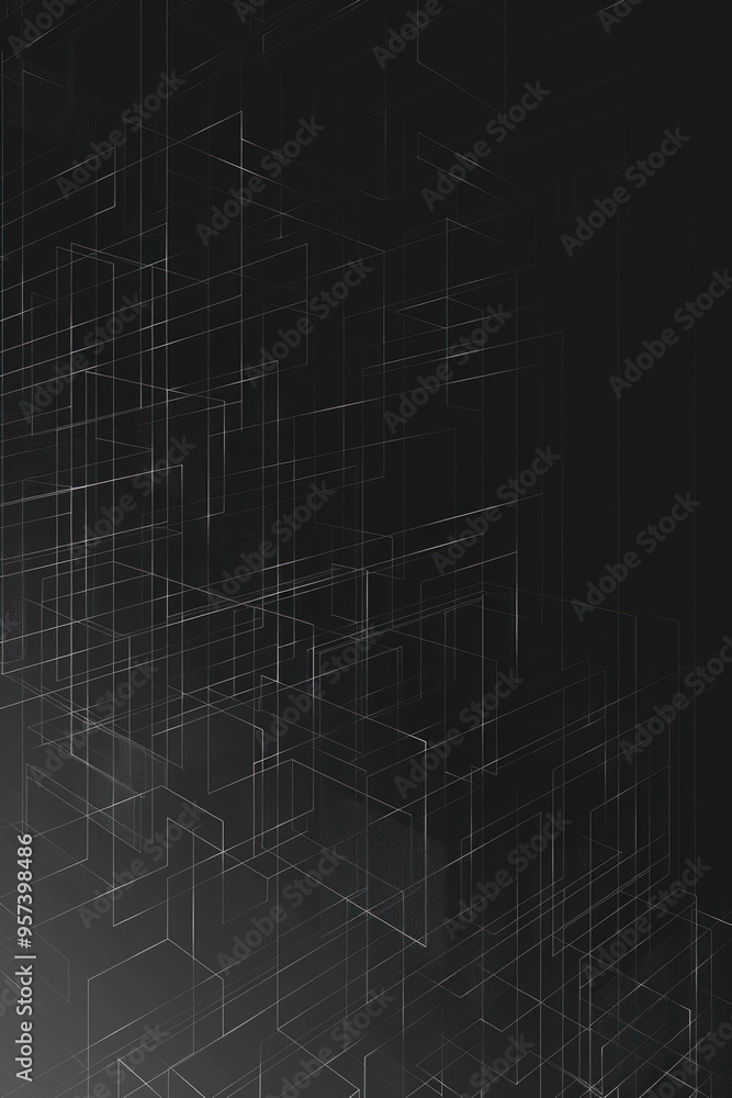 Elegant and modern geometric overlay with low contrast lines in a contemporary design Elegant and modern geometric overlay with low contrast lines in a contemporary design