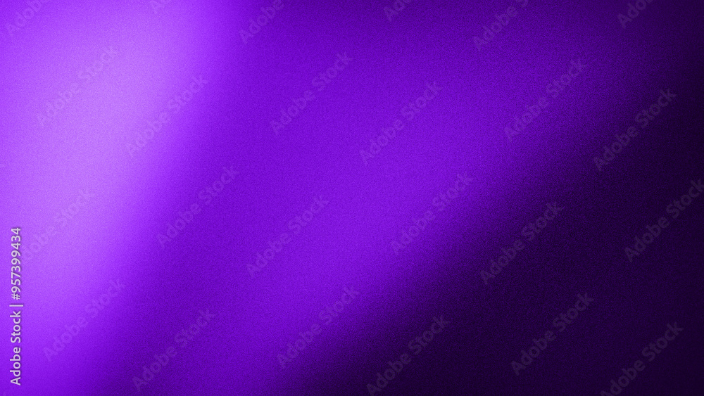 Fototapeta premium Luxurious 4K gradient background featuring vibrant purple tones. Ideal for creating elegant, bold designs, wallpapers, and banners. The grainy texture adds depth and richness