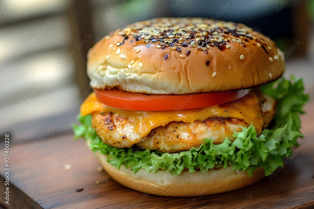 A tasty and homemade chicken sandwich