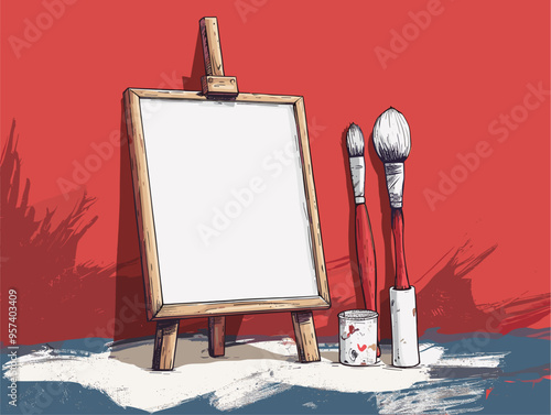 Artsy Paintbrush: An Emblem of Ingenuity, Technical Aptitude, and the Grace of Artistic Instruction
