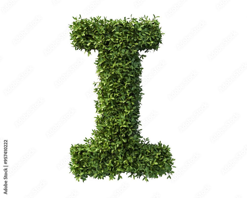 Shrub Shaped Like the Letter 
