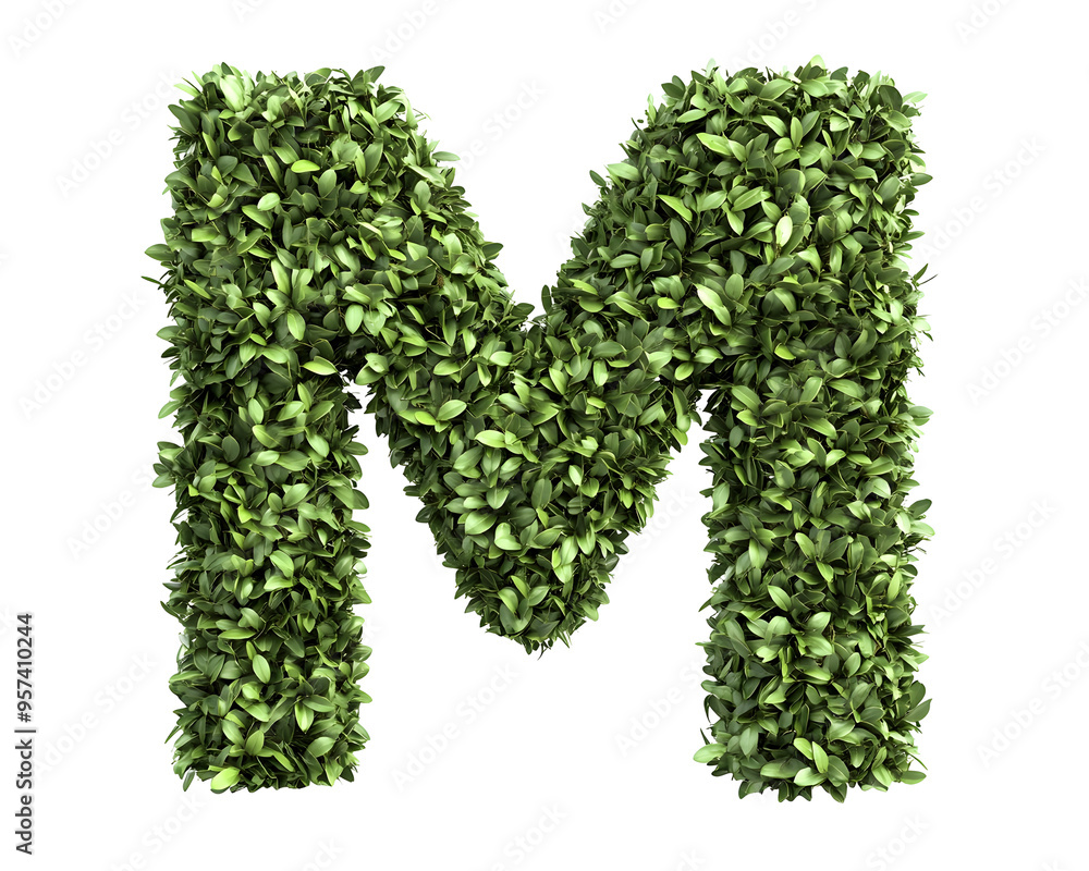 Shrub Shaped Like the Letter Shrub Shaped Like the Letter