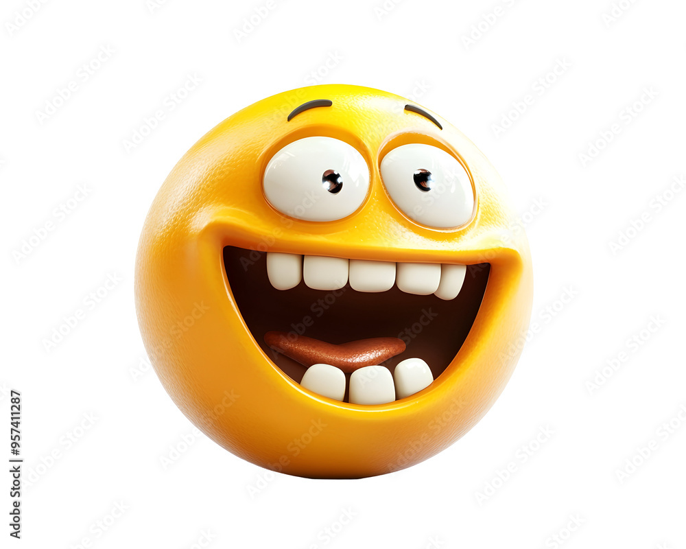 Zany face emoji featuring a goofy expression, set against a transparent PNG background. Zany face emoji featuring a goofy expression, set against a transparent PNG background.