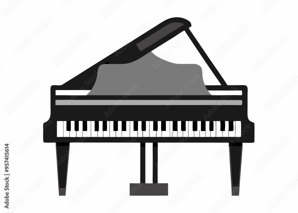 Grand Piano Glyph Icon
Grand Piano Glyph Icon