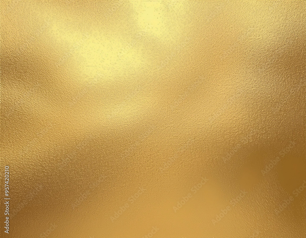 Fototapeta premium Shimmering Gold Foil Texture Background for Elegant Designs