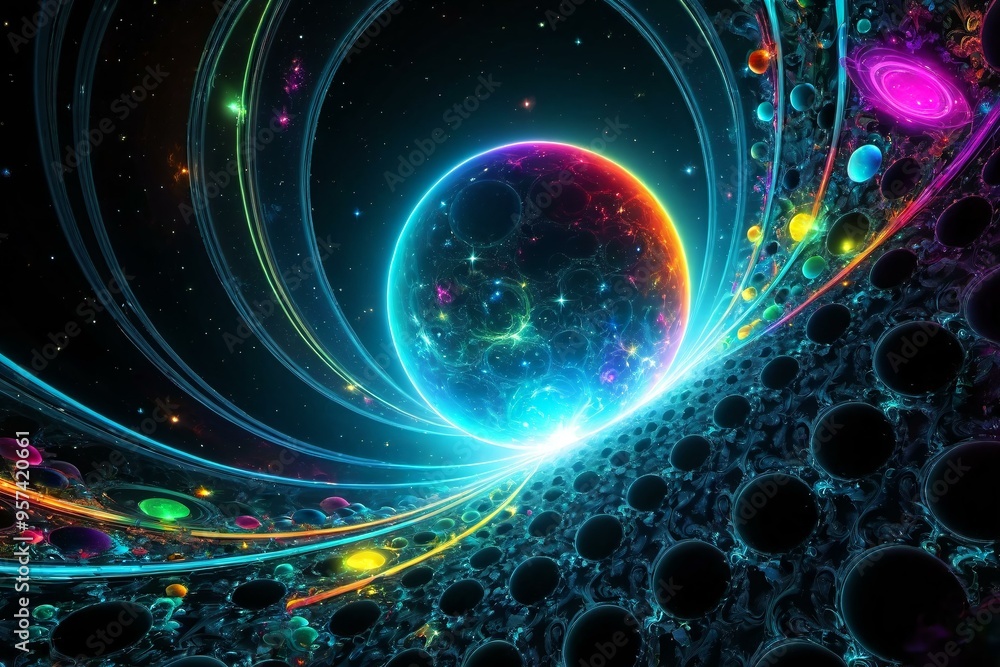 planet in space planet in space