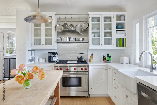 Wallpaper Mural Modern design cottage kitchen Torontodigital.ca