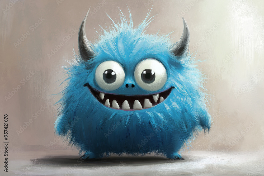 portrait of a funny monster portrait of a funny monster