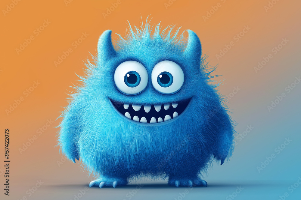 portrait of a funny monster portrait of a funny monster
