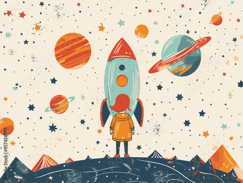Cosmic Navigator: Embarking on a Mission of Discovery and Progress