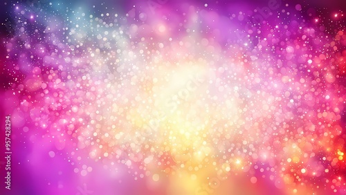 abstract colorful background with stars