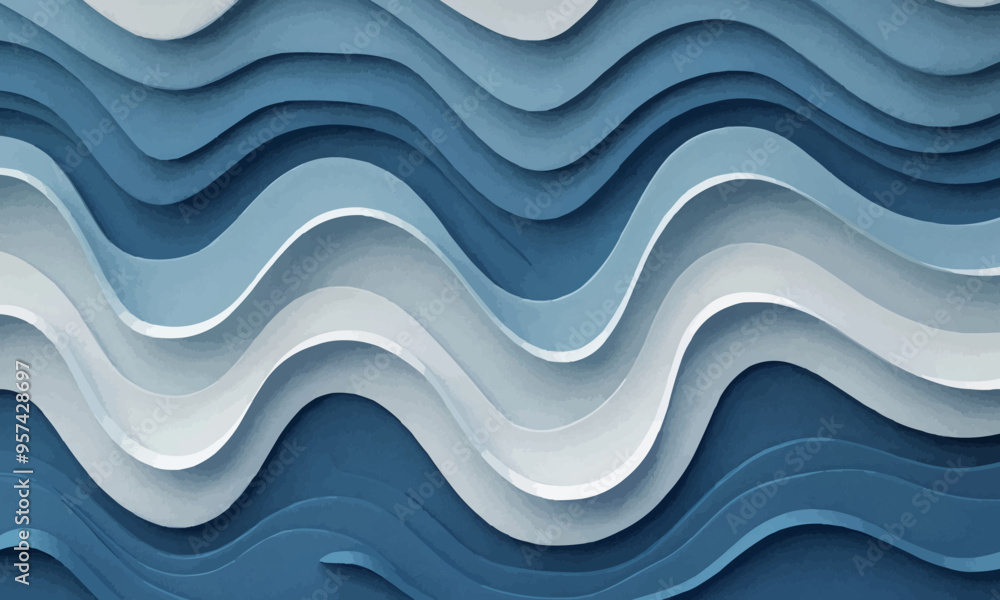 A geometric vector of a wave pattern. A geometric vector of a wave pattern.