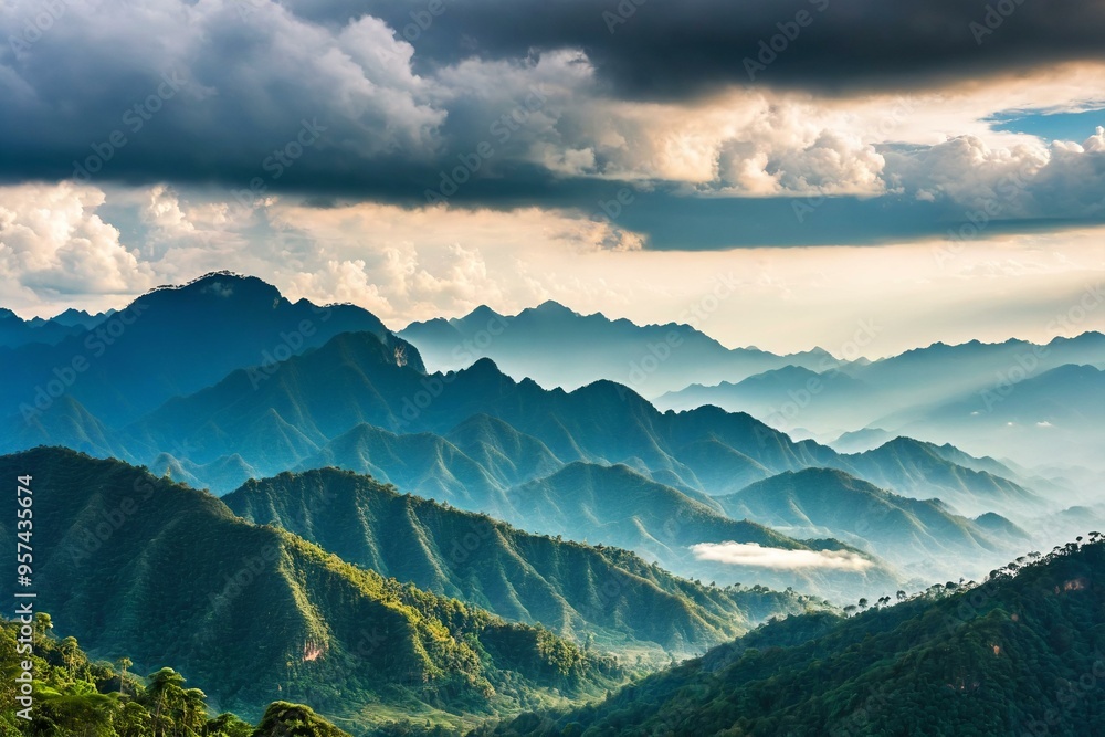 Obraz premium landscape with clouds