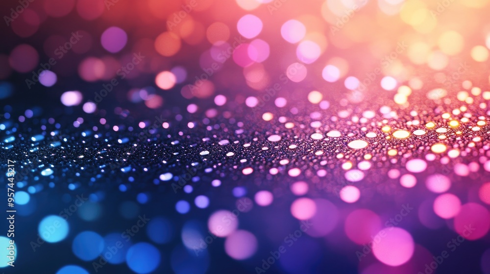 Dewy gradient backdrop with an array of shimmering circles, transitioning smoothly from deep shadows to bright highlights Dewy gradient backdrop with an array of shimmering circles, transitioning smoothly from deep shadows to bright highlights